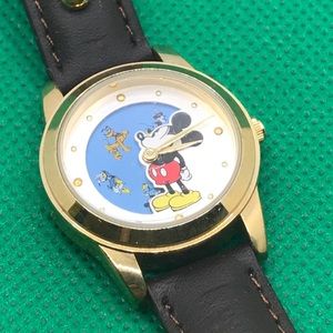 Mickey Mouse and friends watch